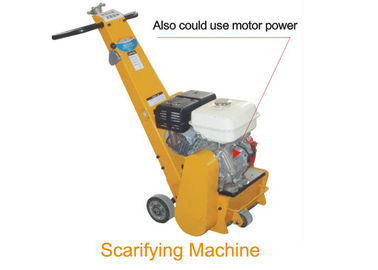 कंक्रीट के लिए 5.5HP होंडा हाथ धक्का / पेट्रोल तल Scarifying मशीन